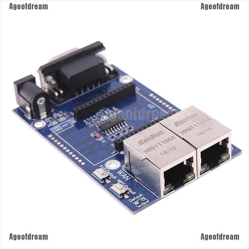 HLK-RM04 TCP IP Ethernet Converter Module Serial UART RS232 to WAN LAN WIFI// MO