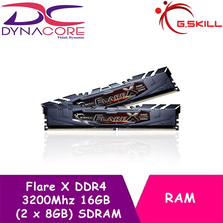 G Skill Flare X 30mhz 16gb 2x8gb Ddr4 Sdram Cl16 F4 30c16d 16gfx Shopee Singapore