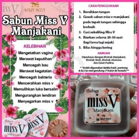 Sabun Miss V Manjakani Miliy Nolly Original Hq Singapore