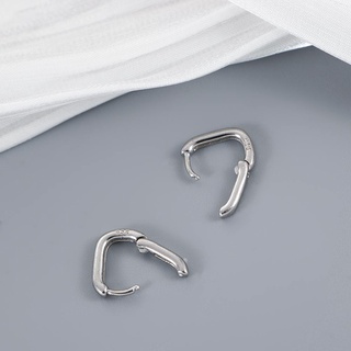 Silver Plated Hook Earring Simple Geometric Modeling Silver Jewelry Gifts Women Party Accessories