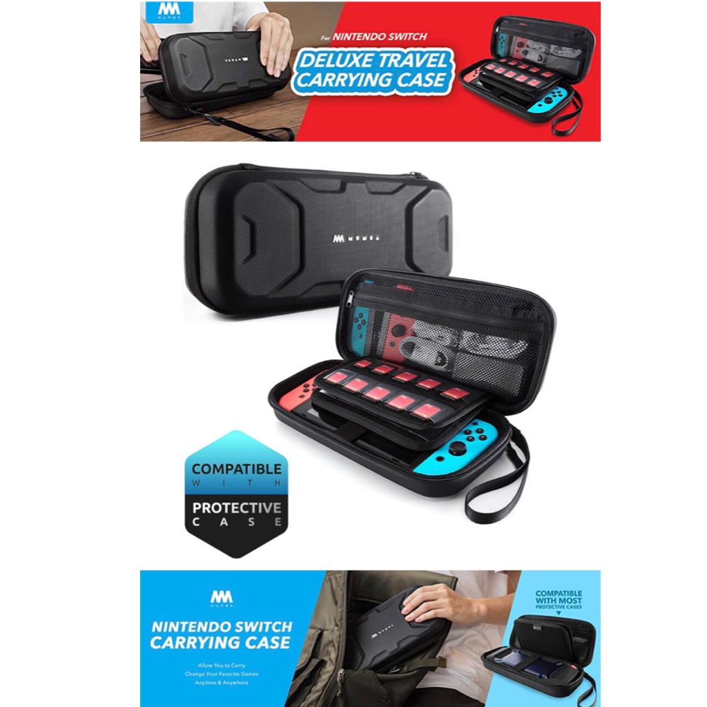 mumba nintendo switch carrying case