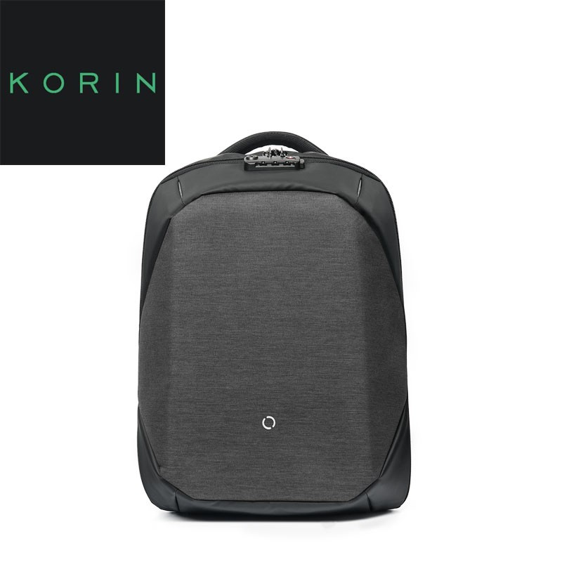 Korin ClickPack (Basic) Antitheft Backpack Laptop Backpack with USB
