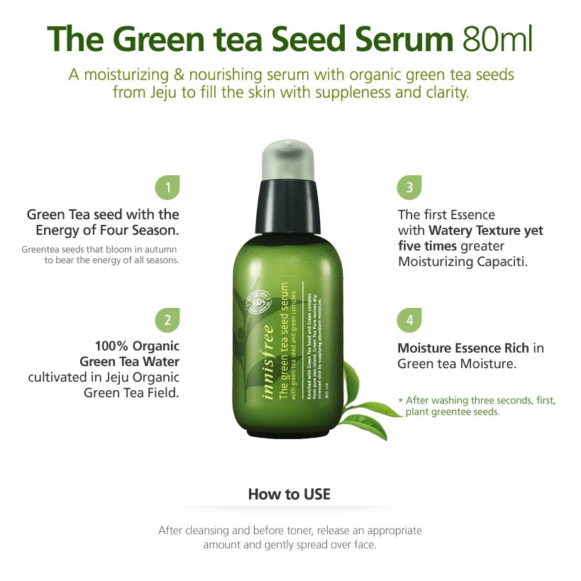 Innisfree The Green Tea Seed Serum Singapore