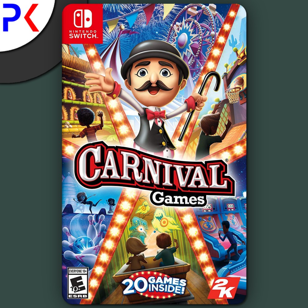 Nintendo Switch Carnival Games Us Shopee Singapore