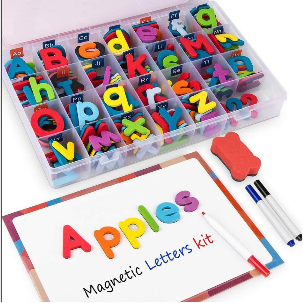 Foam Letters Classroom Alphabets Set with Board for