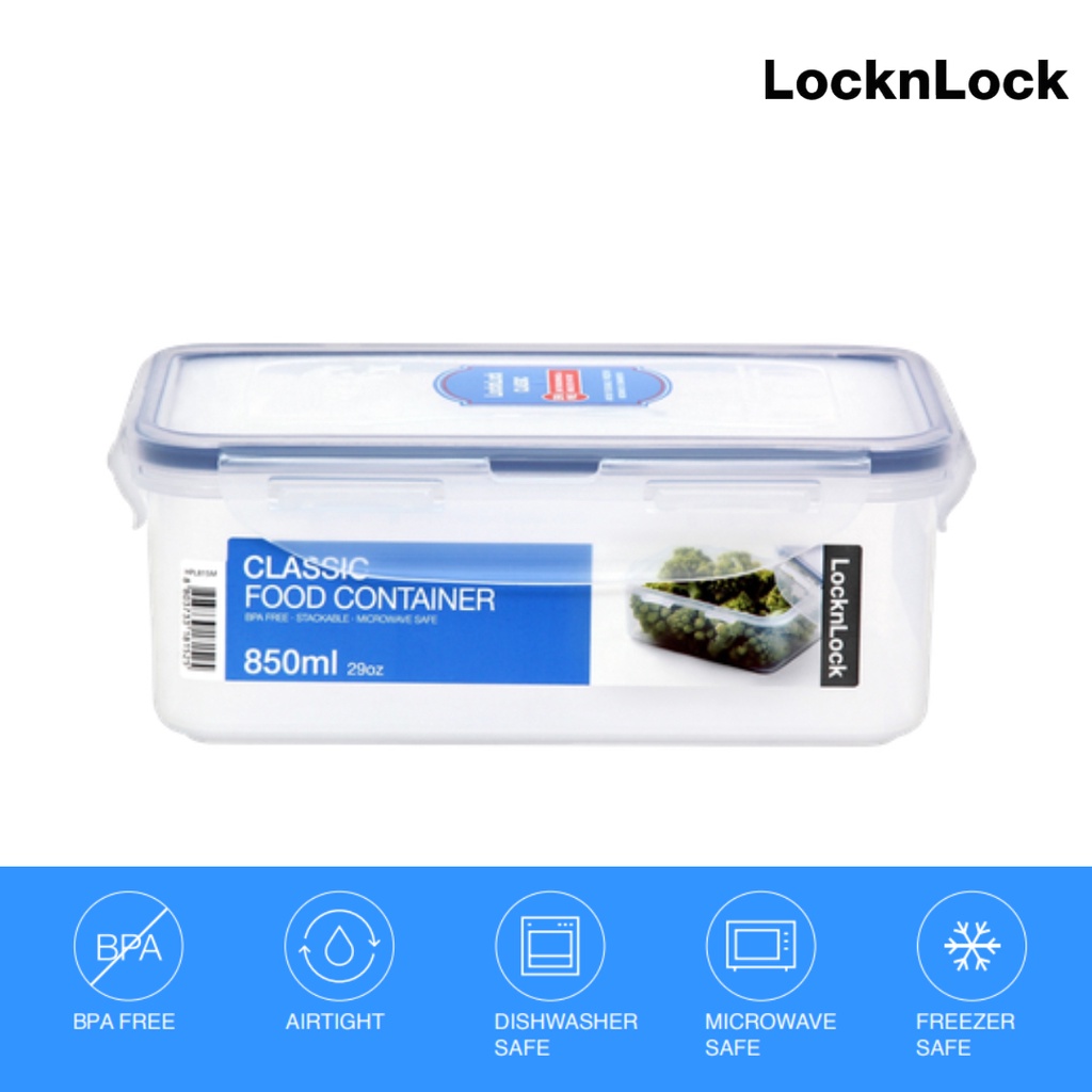 LocknLock Official Classic Airtight Food Container 850ML (HPL815M) Shopee Singapore