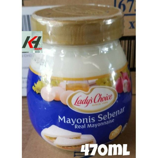 Lady S Choice Mayonis Sebenar Real Mayonnaise Jar Ready Stock Shopee Singapore