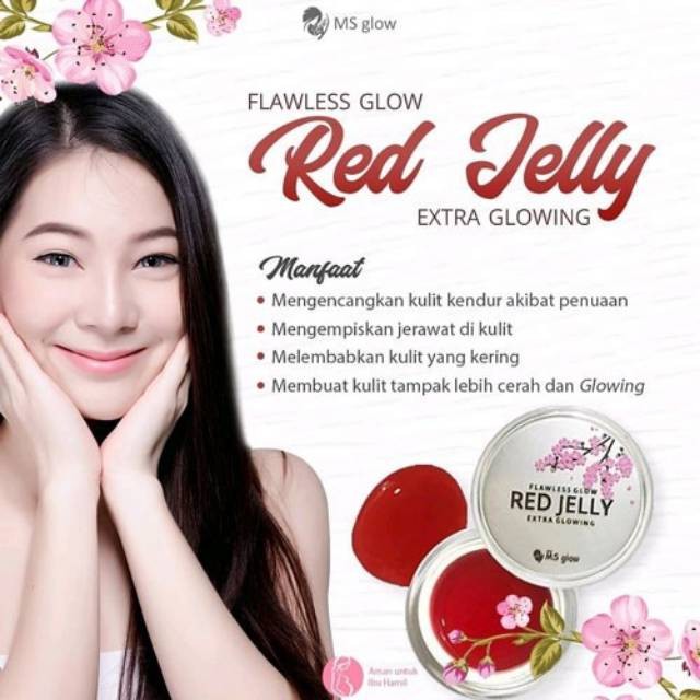RED JELLY MS GLOW / RED JELLY MS GLOW ORIGINAL 1000%  