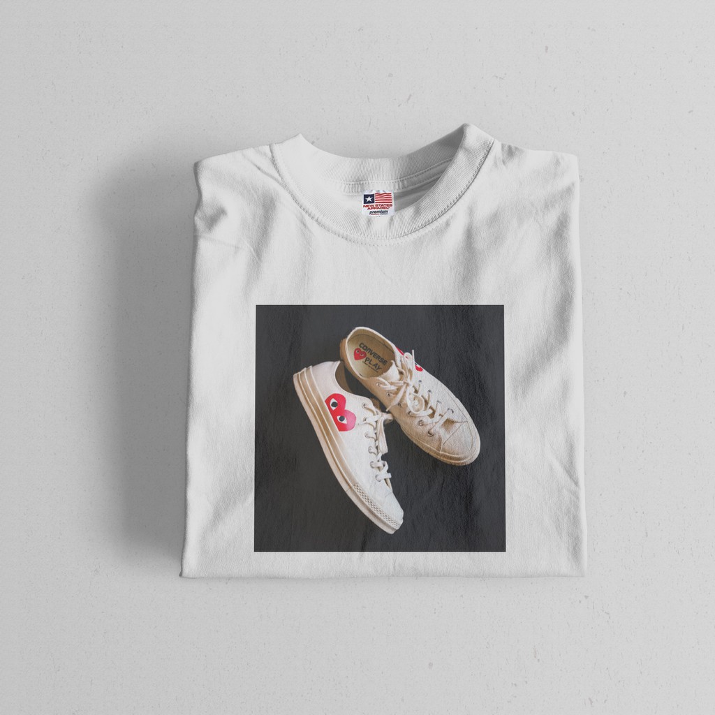 cdg converse shirt