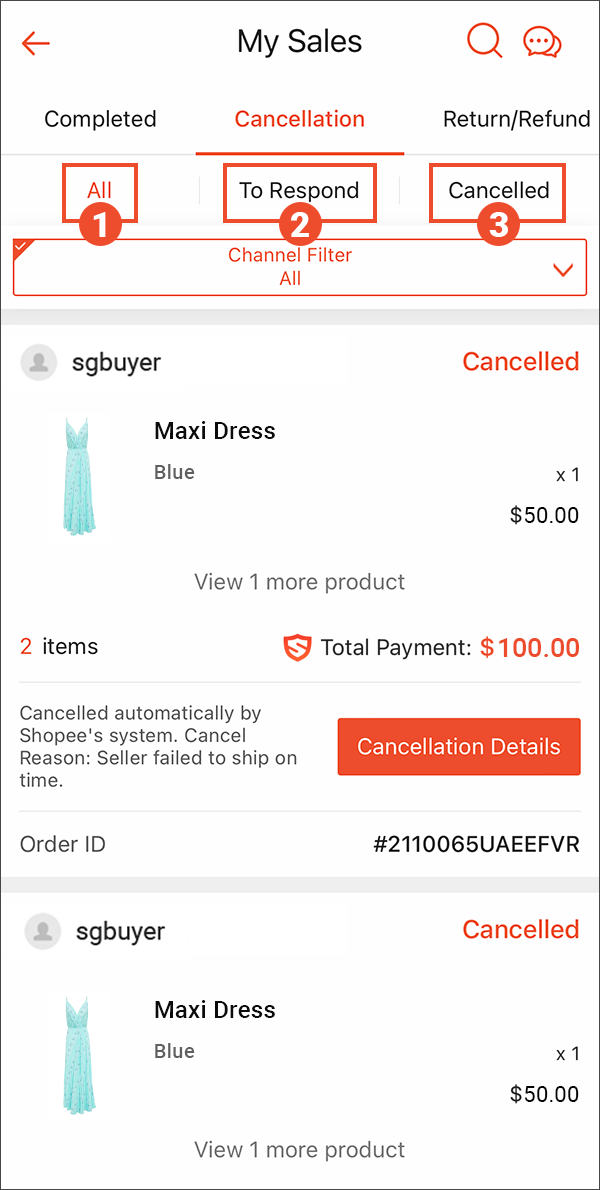 About order cancellations | SG Seller Education [Shopee]