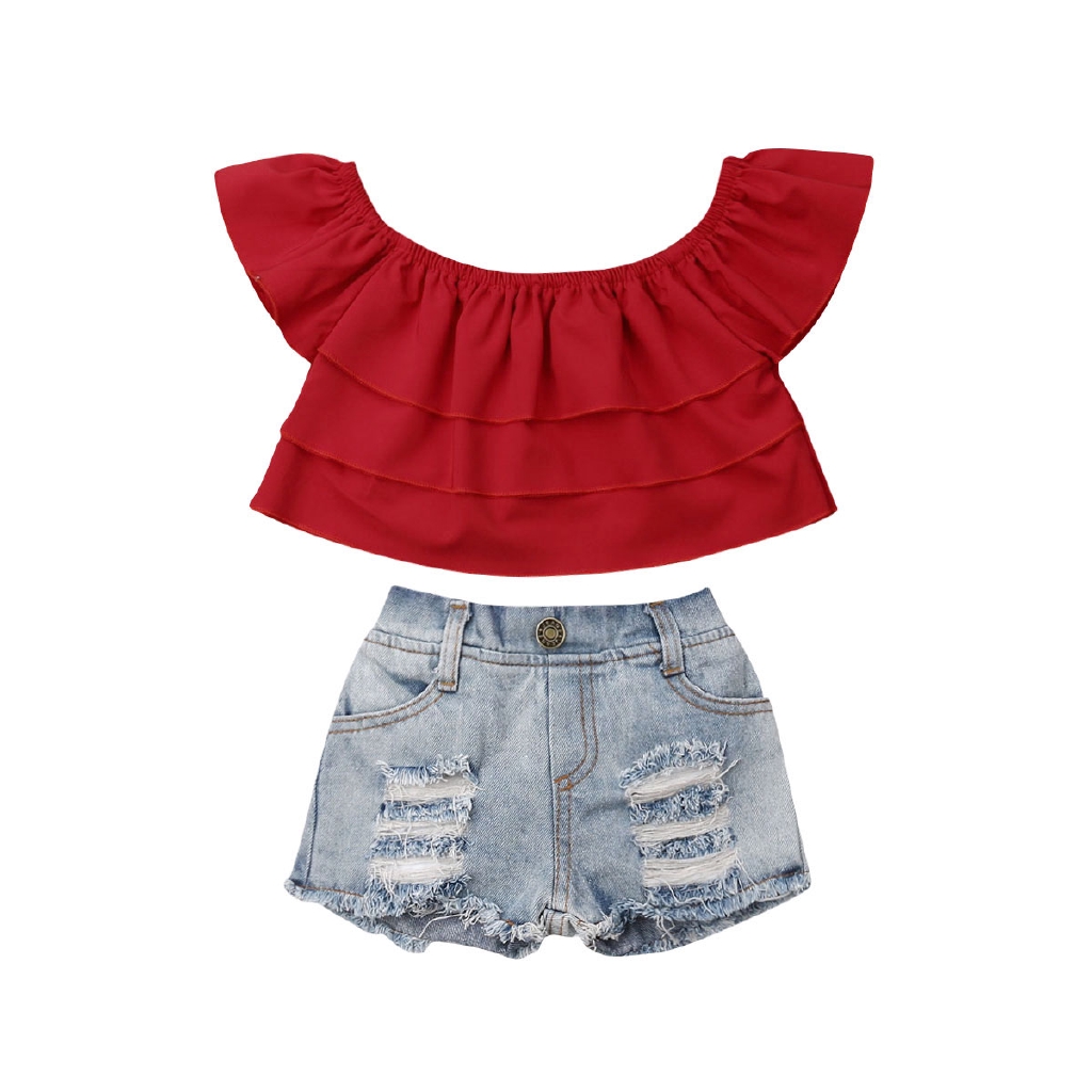 tube tops with ruffles