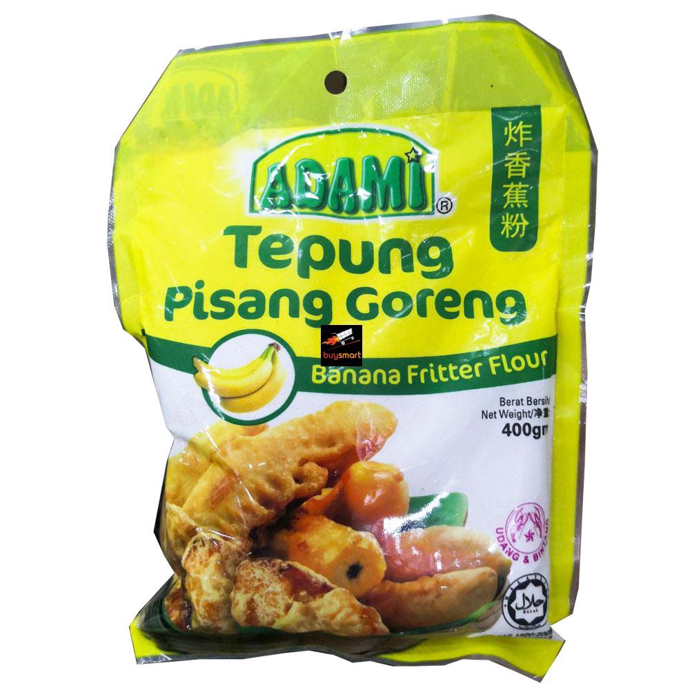 Shop Malaysia Ready Stock Adami Tepung Goreng Pisang 炸香蕉粉 400g Halal Rangup Banana Fritter Flour Crispy Shopee Singapore