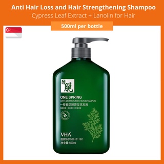 Anti-Hair Loss Boost Growth Shampoo 500ml 3 in 1 Cleansing Oil Control Moisturising VHA ONE SPRING