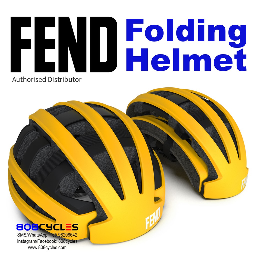 fend foldable helmet