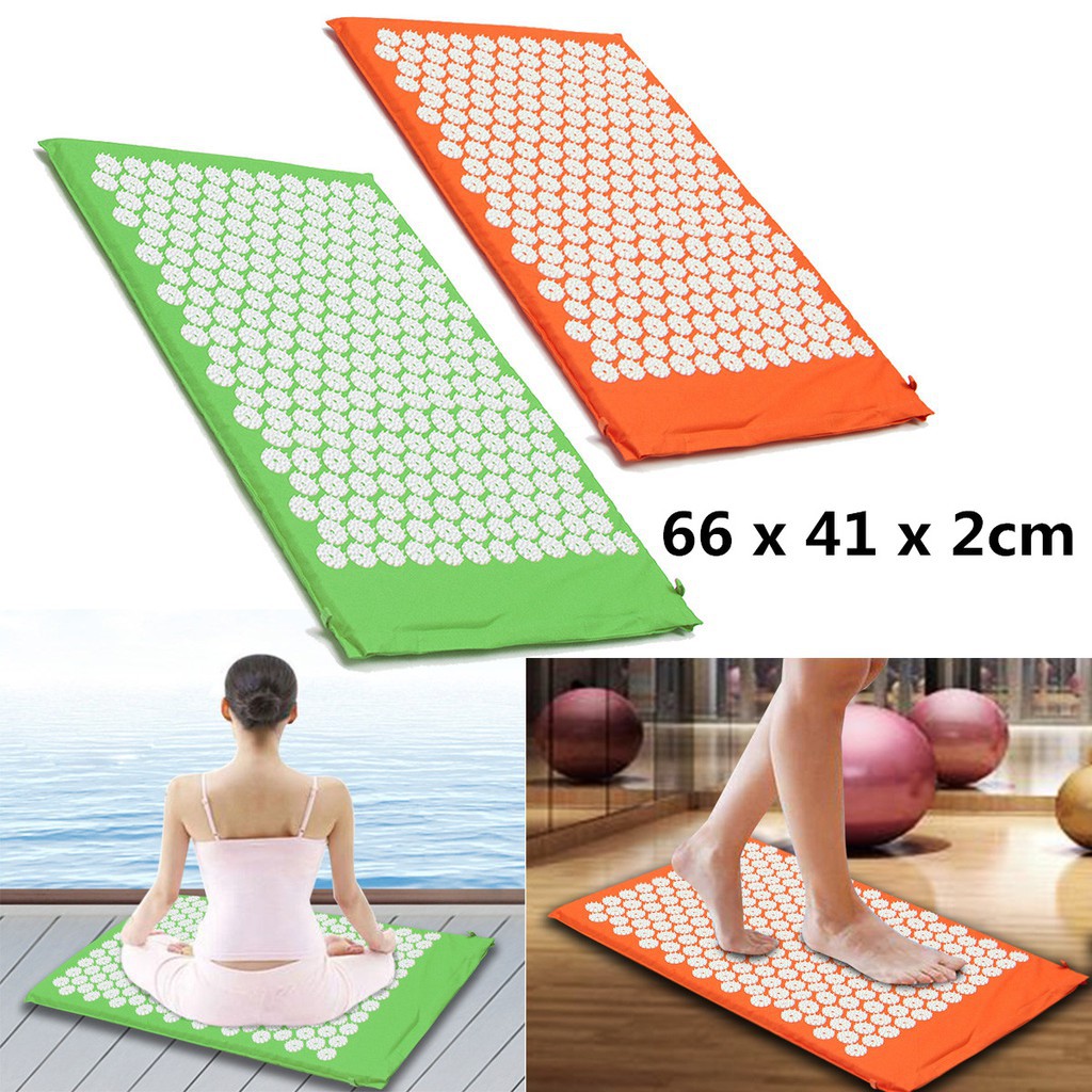 Acupressure Mat Yoga Shakti Seat Lying Mats Shopee Singapore