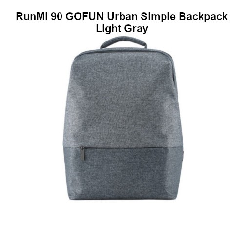 runmi 90 gofun urban simple backpack