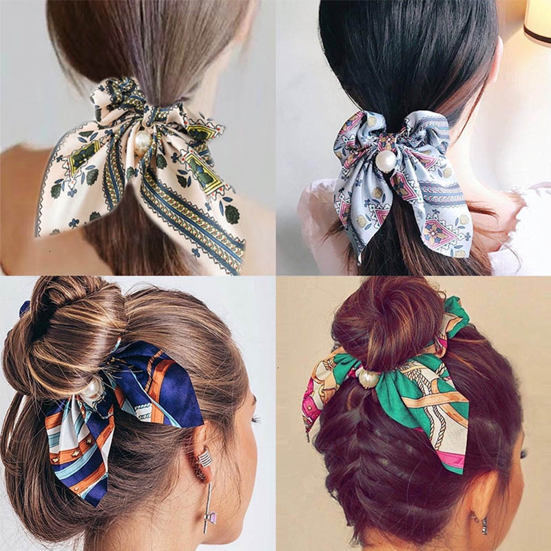 ponytail hair ribbon