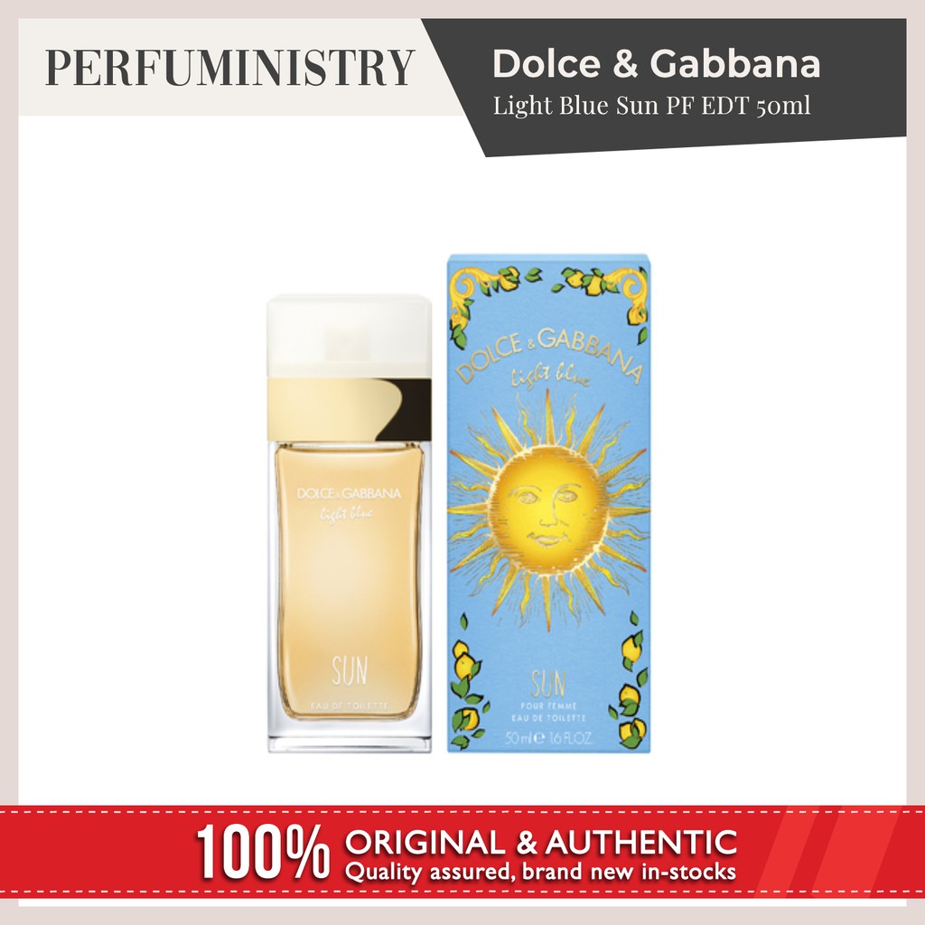 light blue sun 100ml