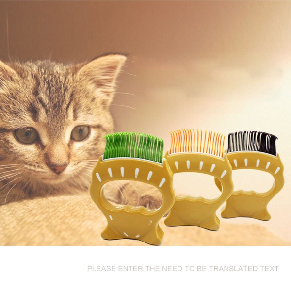 Pet Thick Shell Comb Long Short Hair Shedding Remove Grooming Tool