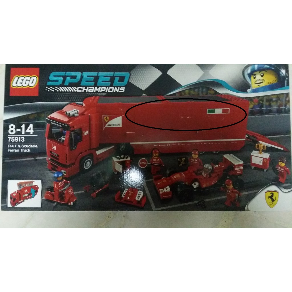 Lego Speed Champions F14 T Scuderia Ferrari Truck Promotion Off62