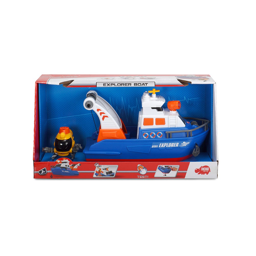 dickie explorer boat