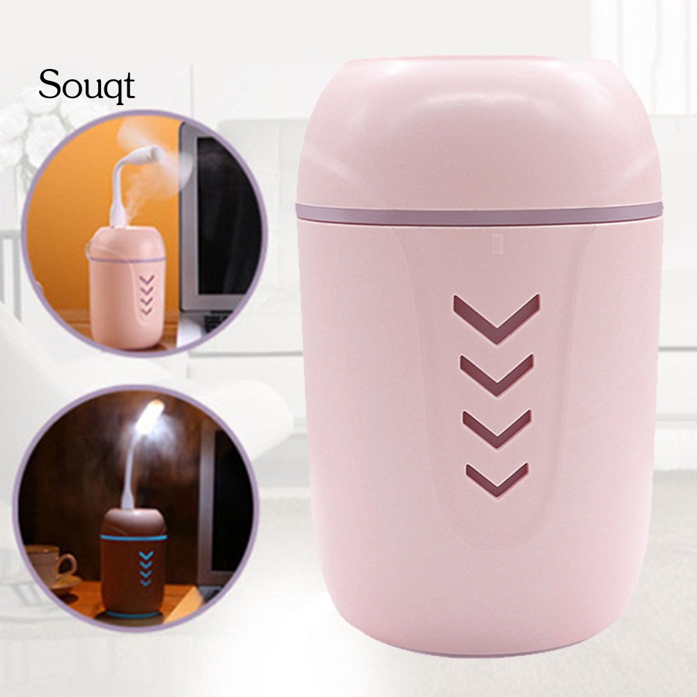 Sq 200ml 3 In 1 Fresh Air Mist Humidifier Usb Powered Led Night