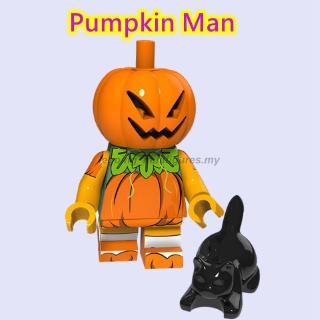 lego man pumpkin