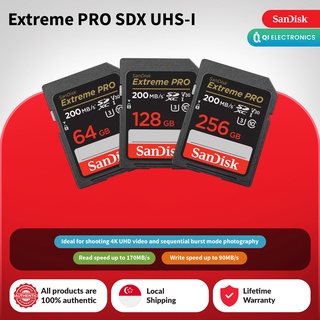 SanDisk Extreme PRO SD UHS-I Card 64GB 128GB