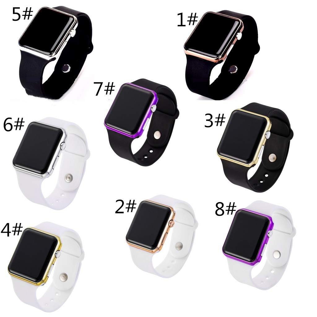 Water Repellent Luxury Led Watches For Students Gifts Shopee Singapore