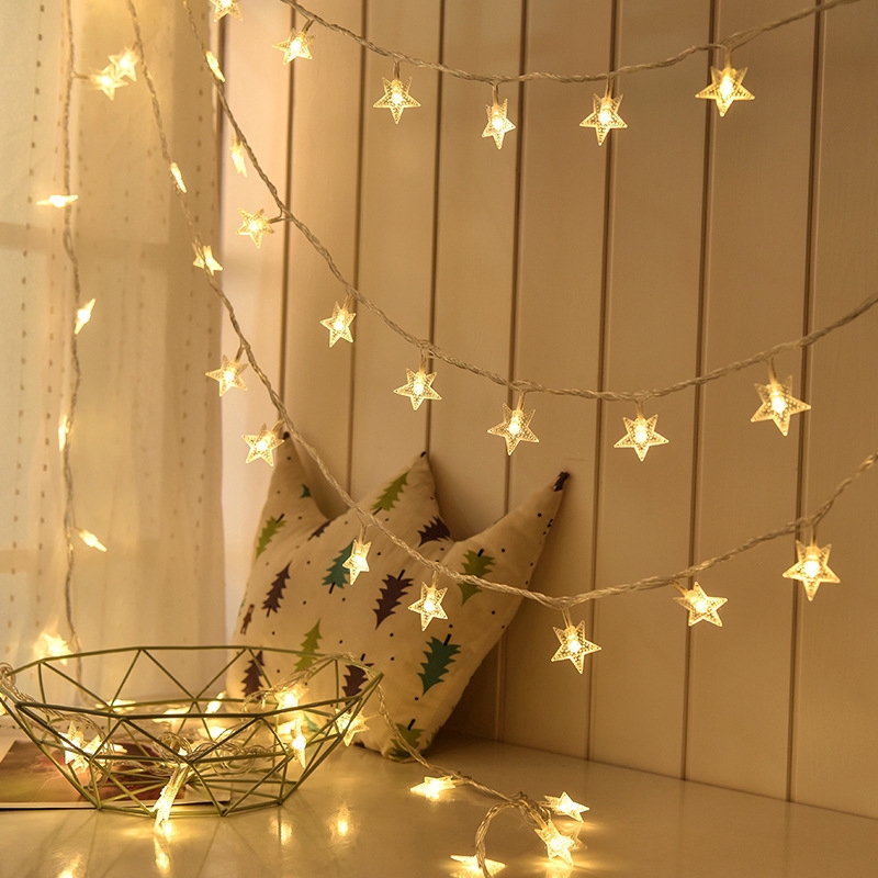 1 5m Star Light Cozy String Fairy Lights For Bedroom Xmas Wedding Party