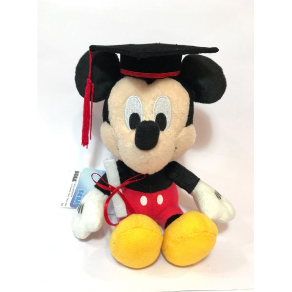 mickey graduation plush