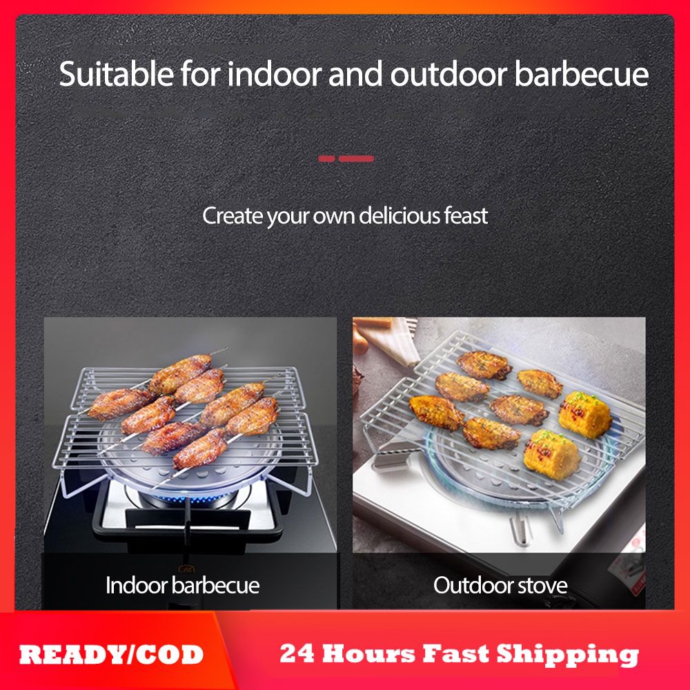 Hot Table Top Portable Gas Barbeque Barbecue Bbq Cooker Stove Grill Picnic Beach Shopee Singapore