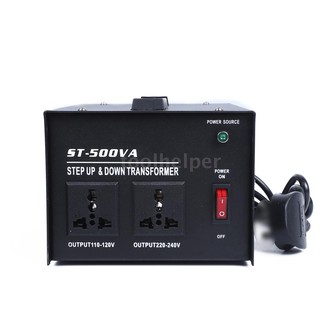 T&H`Intelligent Efficient Step Up Down Power Transformer 500W Home-use 100V-220V Household Electrical Appliance Voltage Converter #4