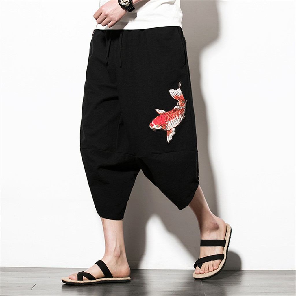 short leg pants mens