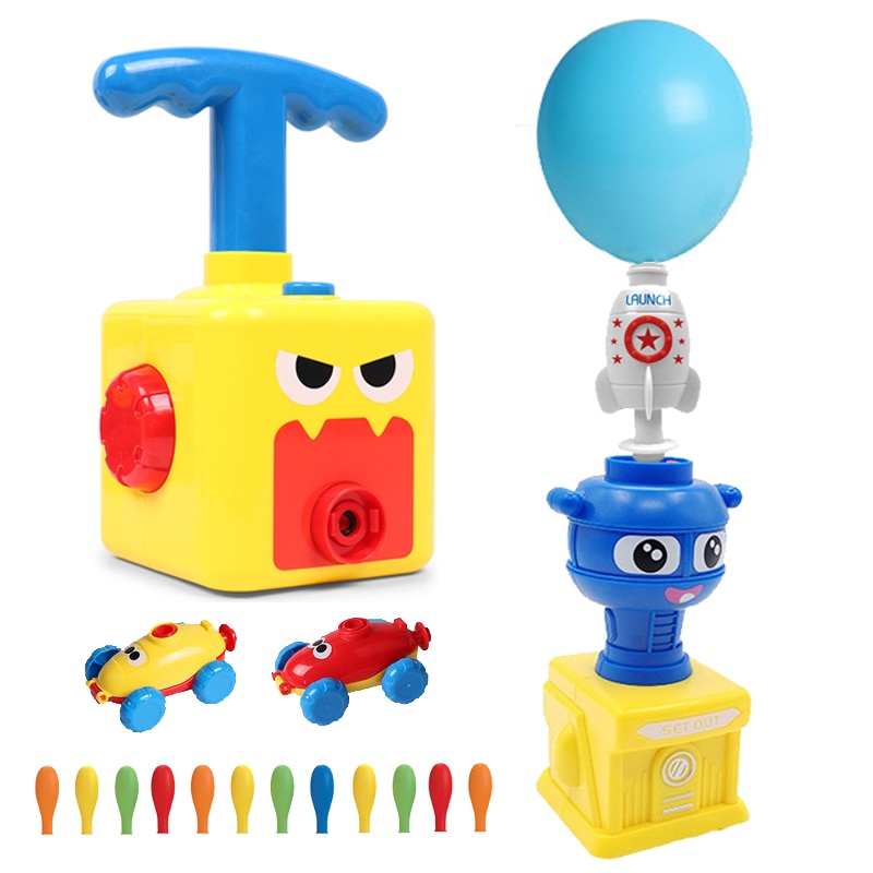 kids toy Power Balloon Launch Tower Toy 