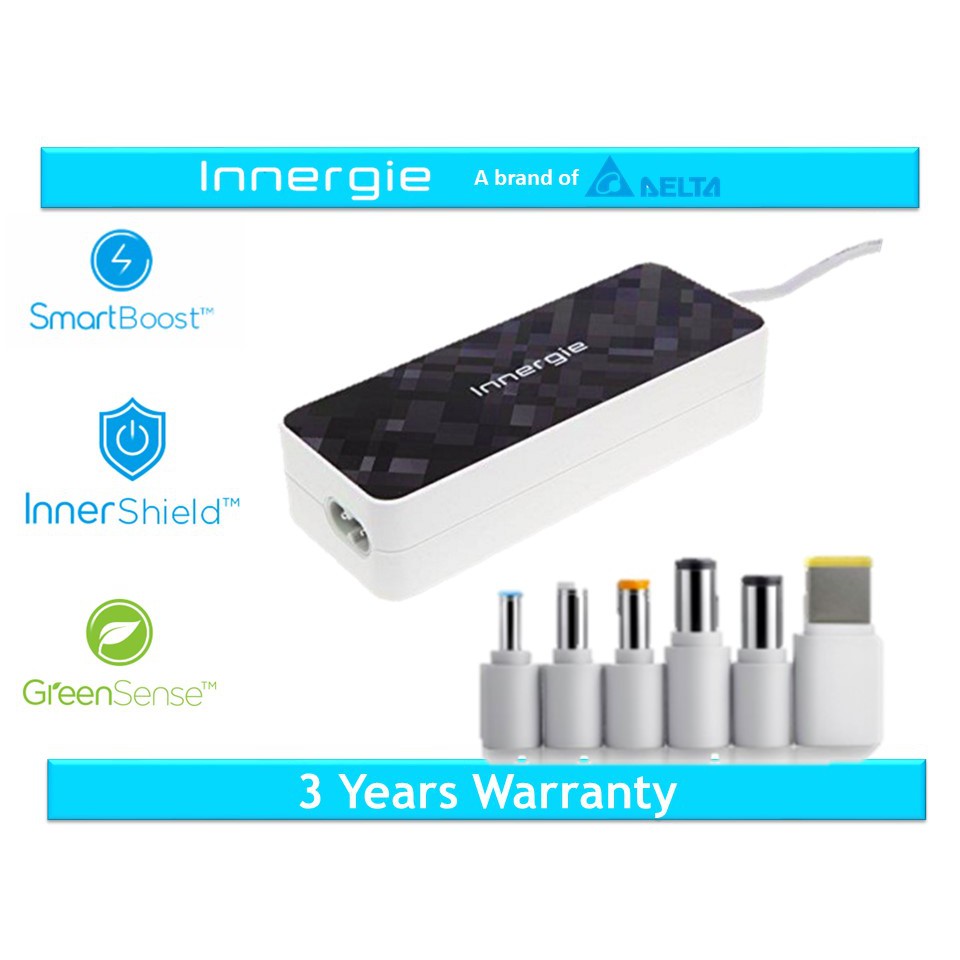 Innergie Universal Powergear 90w Laptop Adapter Charger Sony Vaio Vpceg Vpceh Shopee Singapore
