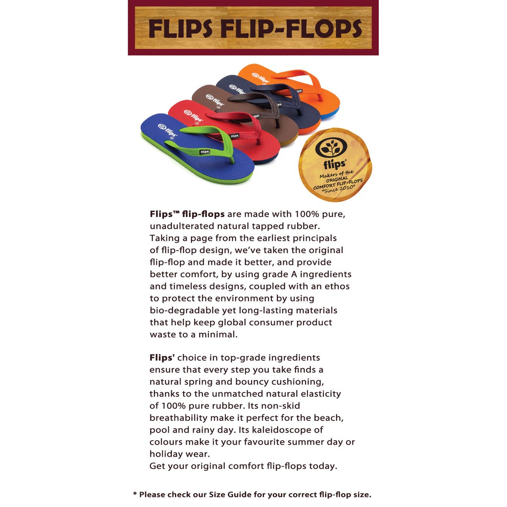 flip flops with circle on top