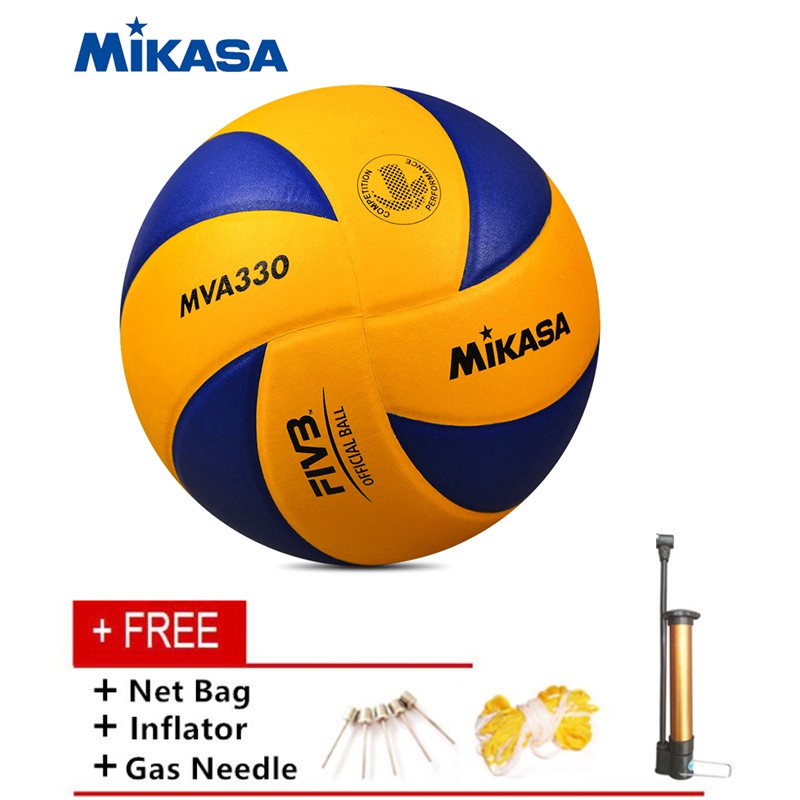 (SG) Original Mikasa volleyball MVA330 Genuine PU Official Size 5