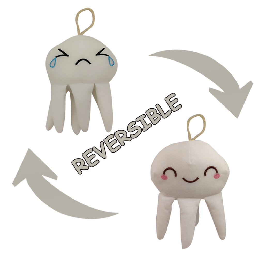 reversible jellyfish plush
