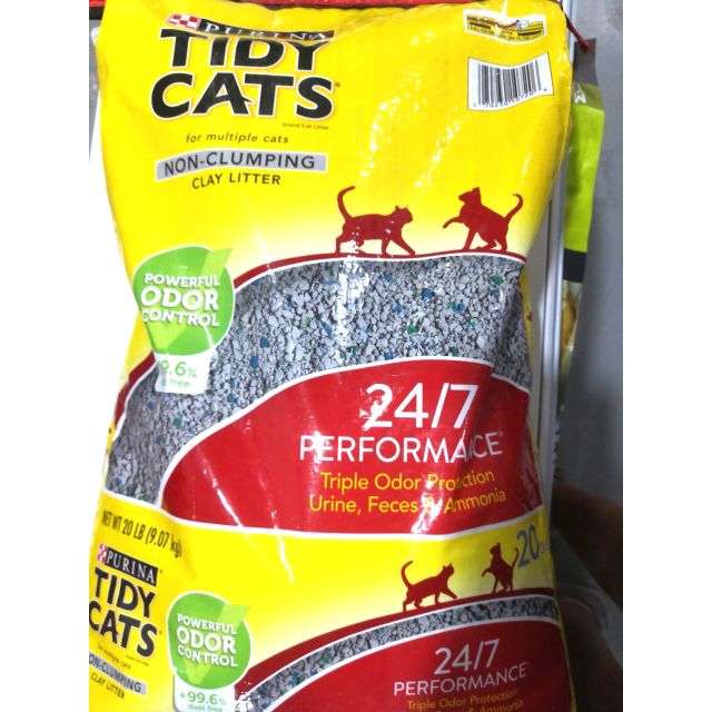 purina tidy cats non clumping clay litter