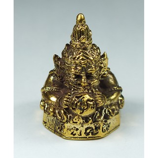 Rahu Moon Brass Material Protect Against Dangers Occult Add Wealth Stable Good Fortune
