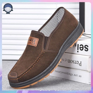 Casual Dad Anti-Slip Comfortable Old Man Canvas Shoes