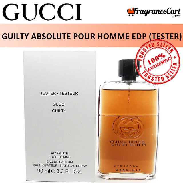 gucci guilty absolute tester