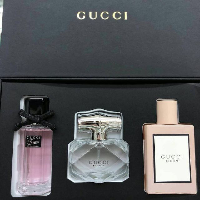 gucci bamboo perfume set