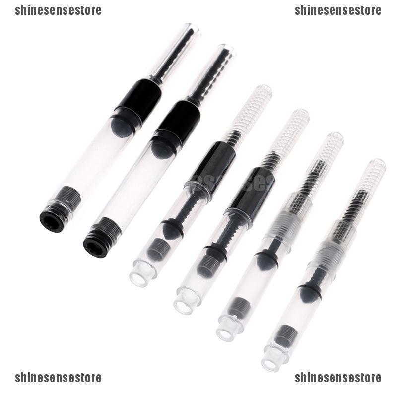 2pcs Universal fountain pen ink converter standard rotate piston ink