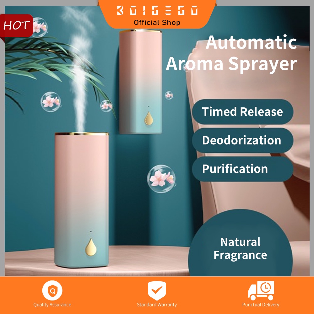 BOIGEGO Automatic Aroma Sprayer Essential Oil Diffuser Aroma Spray