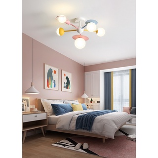 3-Color Kids Room Ceiling Light Led Bedroom Lights Boys Girls Cartoon chandelier Modern Simple Room pendant lights #8