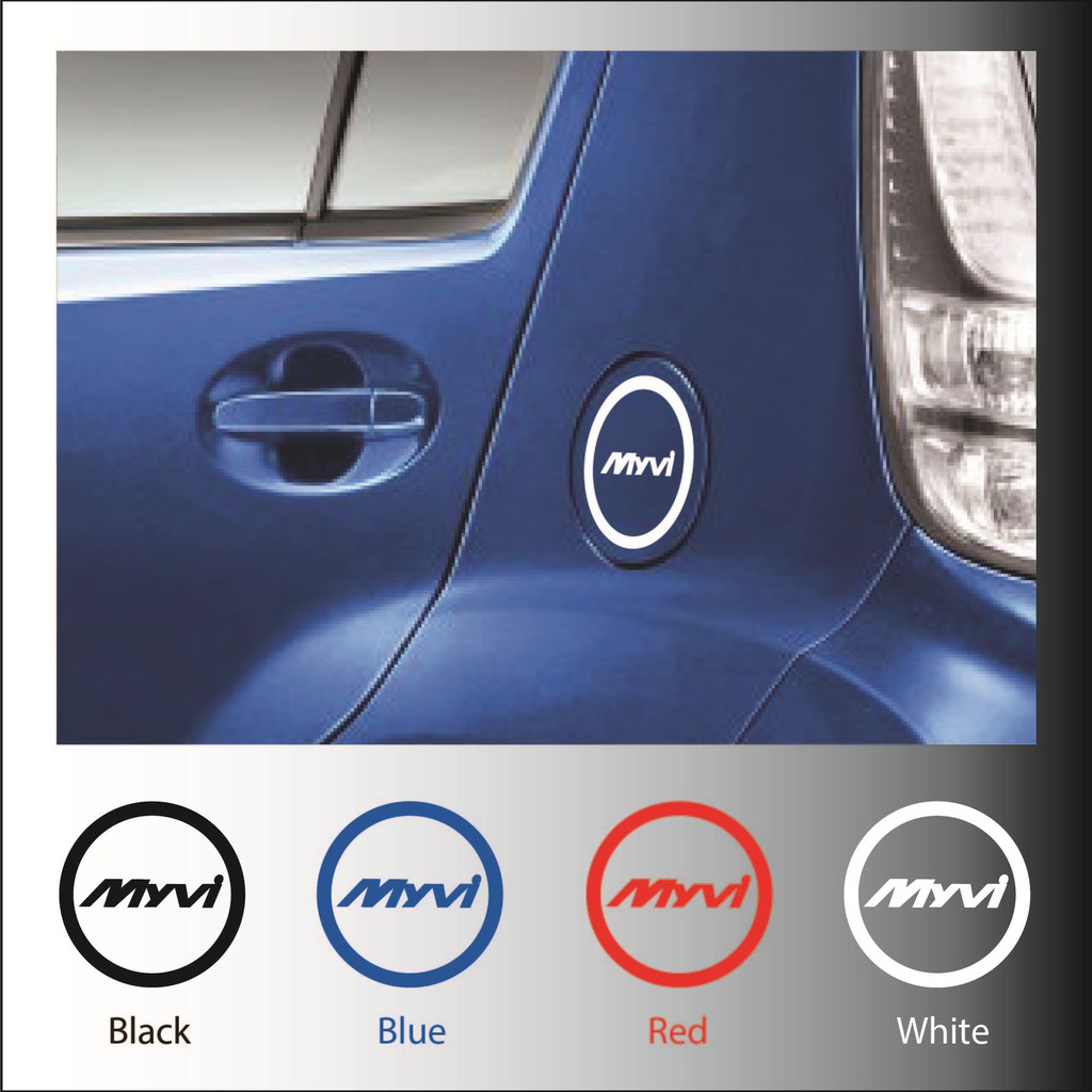 Perodua Myvi Icon Myvi Lagi Best Fuel Cap Sticker Oil Cap Sticker Gas Tank Cap Sticker Shopee Singapore