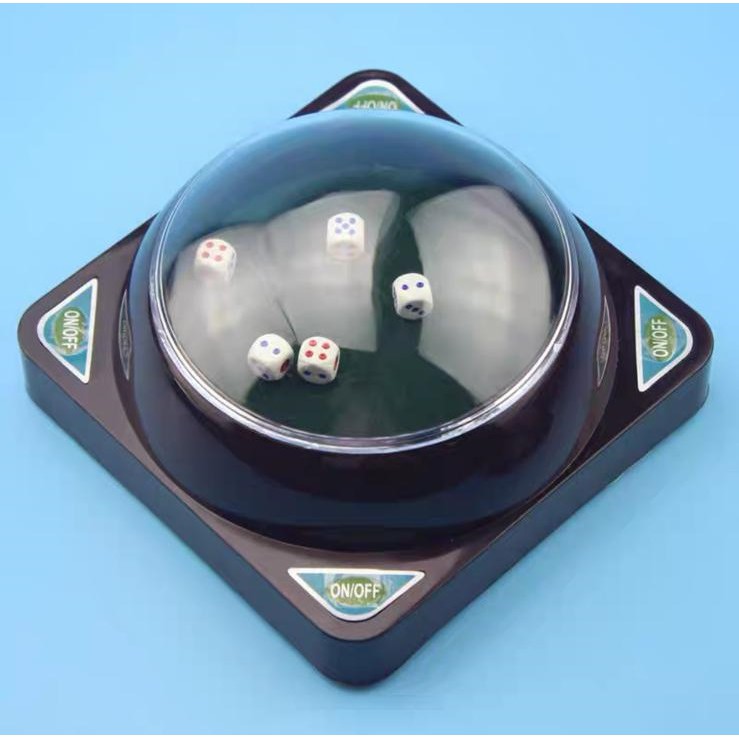 Large size Automatic Dice Shaker Electric Game Dice Roller Cup w