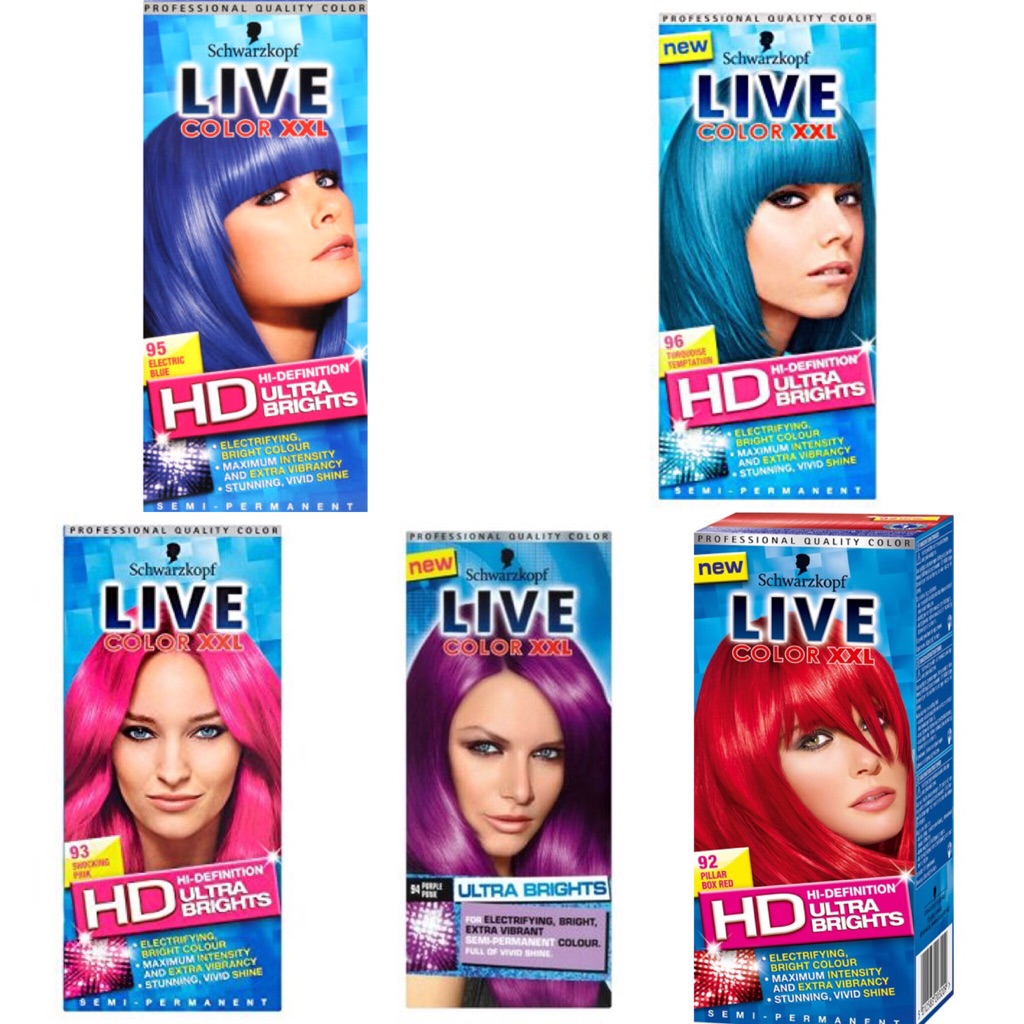 Schwarzkopf Live Color Xxl Ultra Brights Shopee Singapore